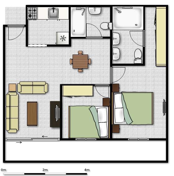 Porto De Iracema Apartment 2 Quartos/ 2 Bedrooms) Fortaleza  Luaran gambar